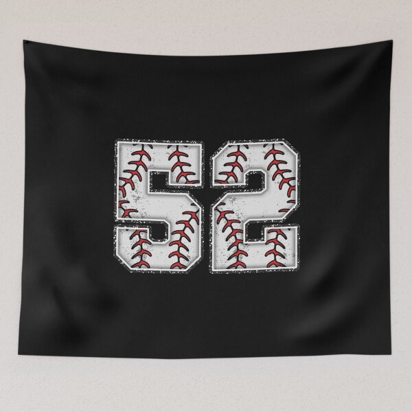 Item preview, baseball number 52 designed and sold by creativechaster.