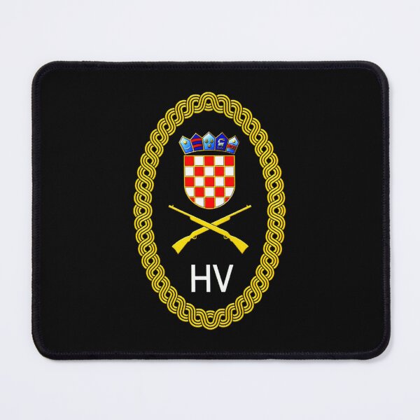 Item preview, Croatia Army insignia HV Hrvatska   designed and sold by BrandoRippin.