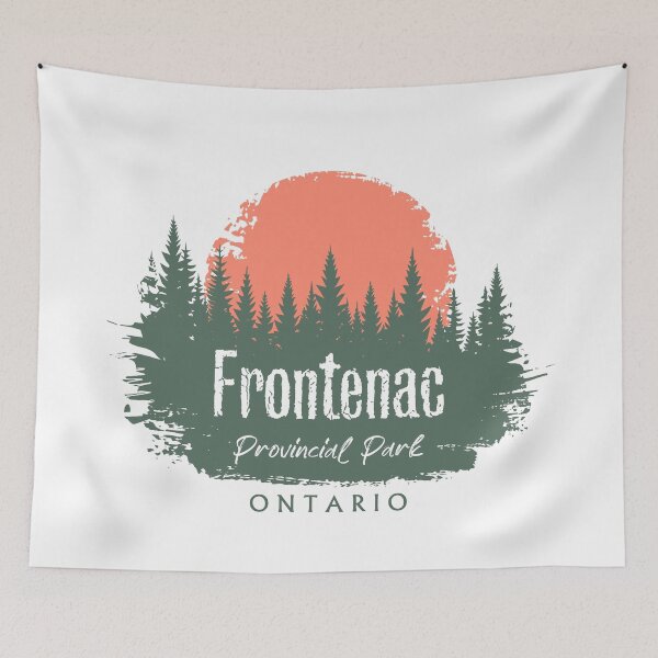 Item preview, Frontenac Provincial Park Ontario Forest And Sunset designed and sold by bivenart.