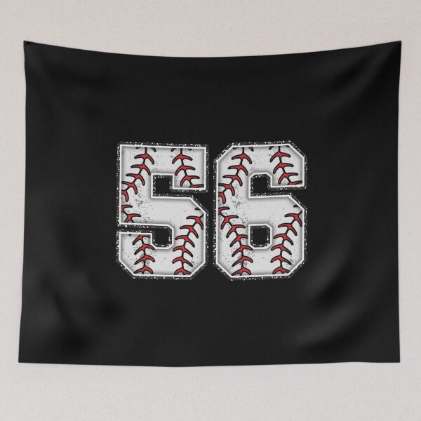 Item preview, baseball number 56 designed and sold by creativechaster.
