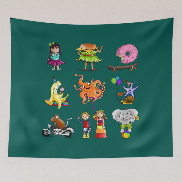 Item preview, Quirky ZG illustrations compilation   designed and sold by BrandoRippin.