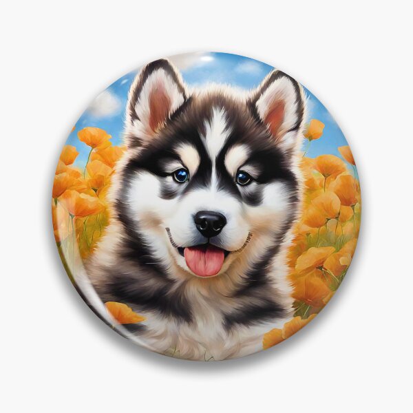 Item preview, California Poppy Malamute Puppy designed and sold by Fredster1966.