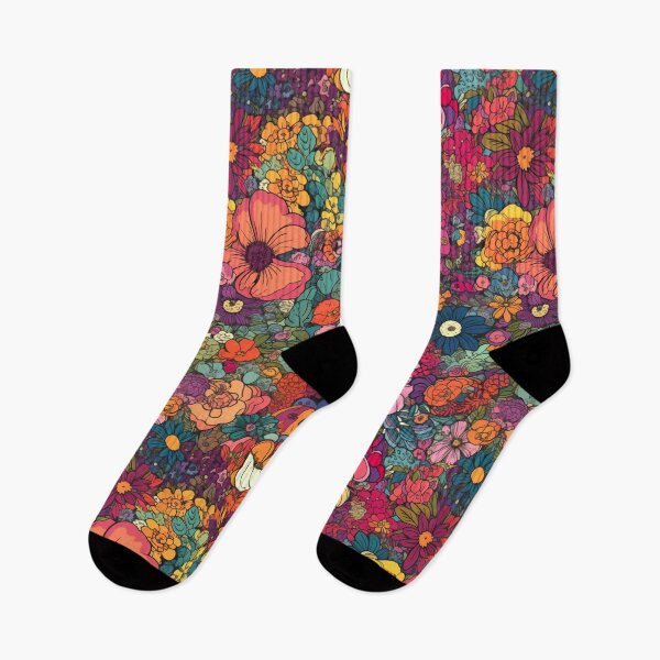 Item preview, Colorful Floral Themed Pattern Design designed and sold by mondmakes.