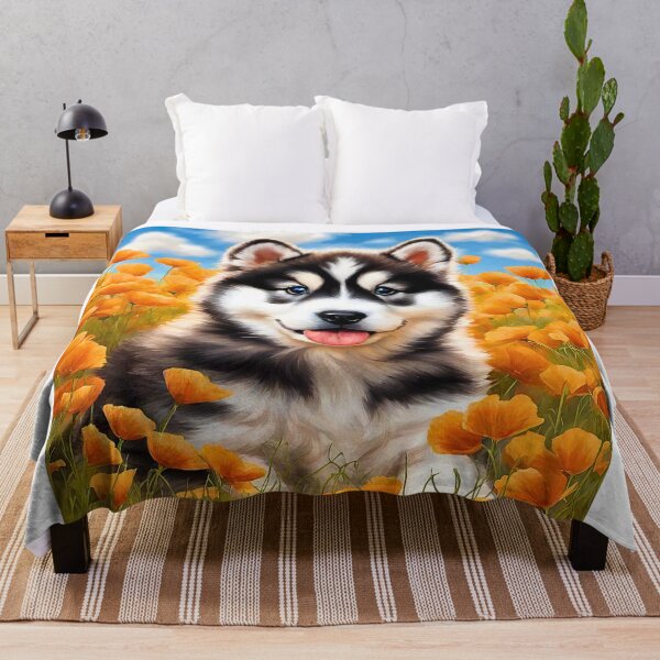 Item preview, California Poppy Malamute Puppy designed and sold by Fredster1966.