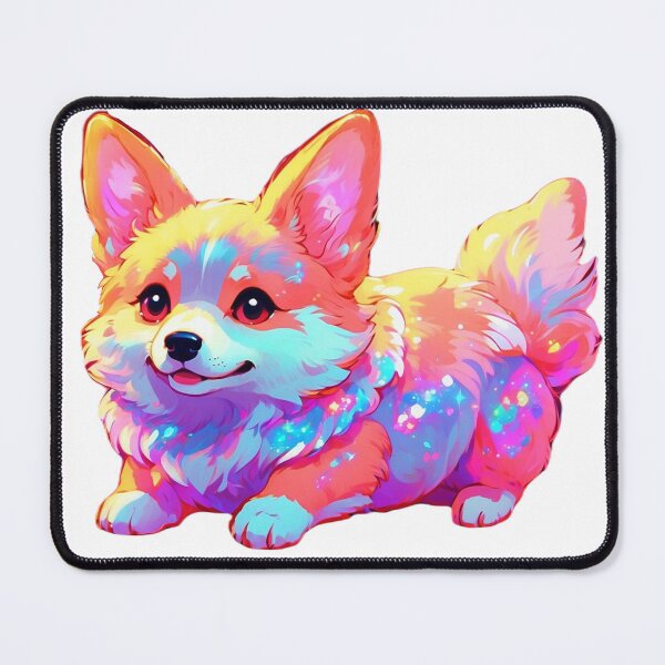 Item preview, playful corgi designed and sold by LevCreates.