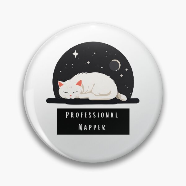 Item preview, Sleeping cat - Professional Napper designed and sold by PetPeeveDesigns.