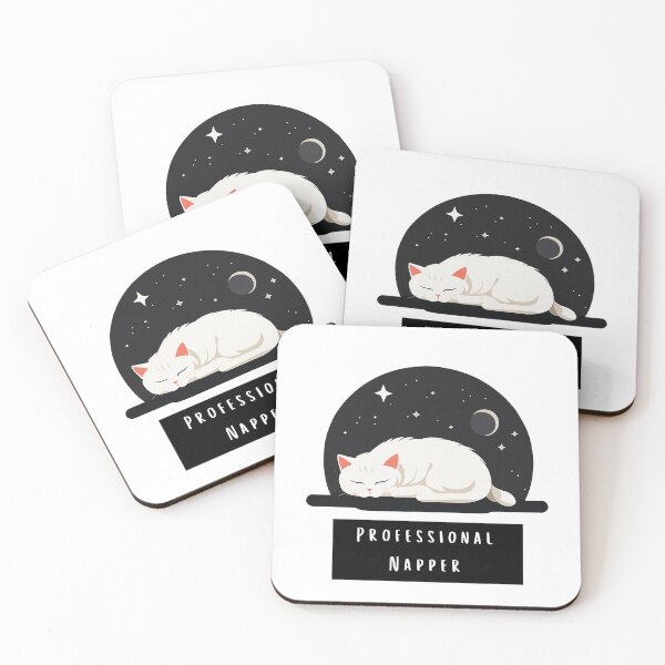 Item preview, Sleeping cat - Professional Napper designed and sold by PetPeeveDesigns.