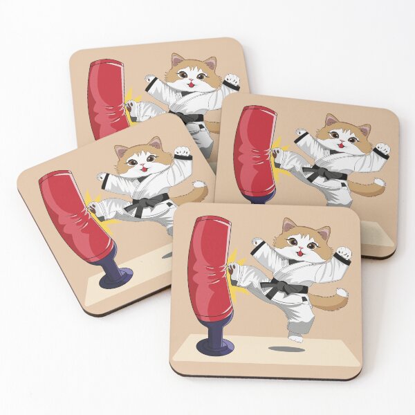 Item preview, Karate kitty cat - The purrfect strike designed and sold by Everyday_wonder .