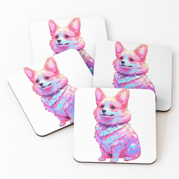 Item preview, Cute fluffy corgi designed and sold by LevCreates.