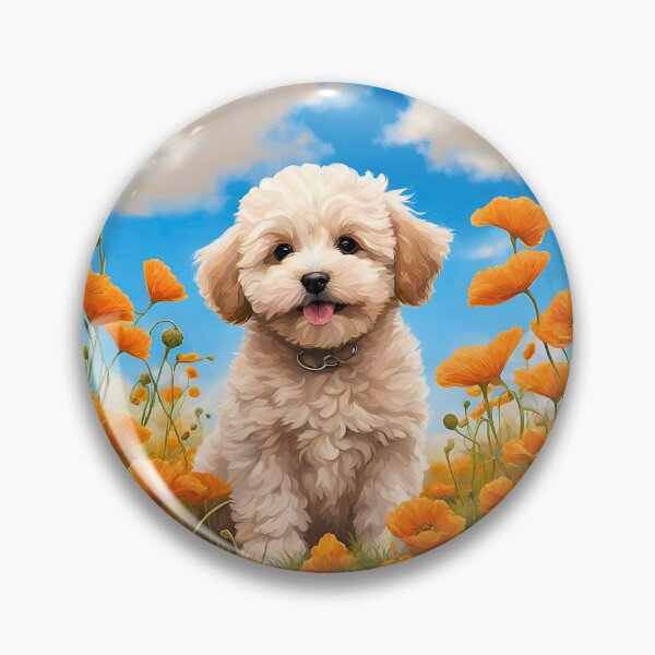 Item preview, California Poppy Maltipoo Puppy designed and sold by Fredster1966.