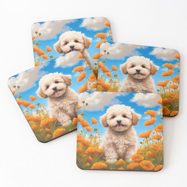 Item preview, California Poppy Maltipoo Puppy designed and sold by Fredster1966.