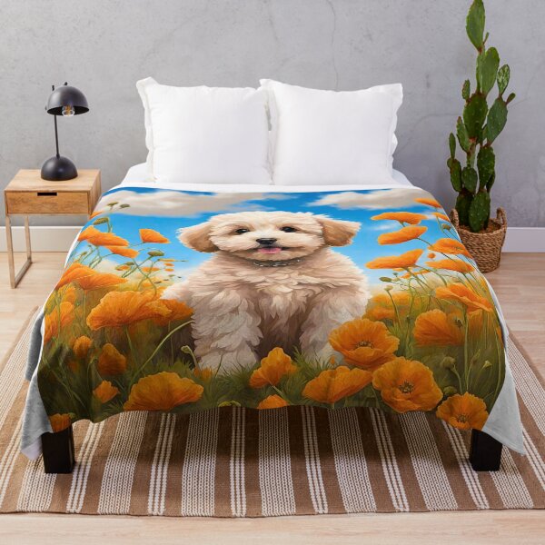 Item preview, California Poppy Maltipoo Puppy designed and sold by Fredster1966.
