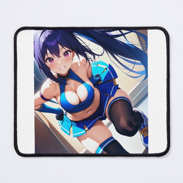 Item preview, Rival Cheerleader Blues Ecchi waifu anime girl Kassy designed and sold by lifeissheep.