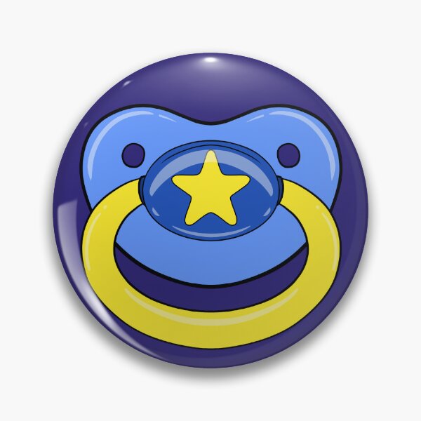 Item preview, Star Binky (Blue) designed and sold by Psych0kvltz.