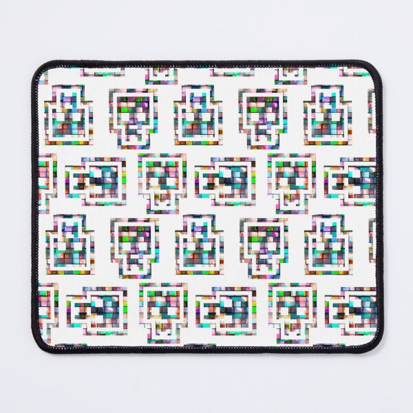Item preview, Color Jam Tile Skull Quartet - Cool Colorful Skull pattern designed and sold by EWNDesigns.