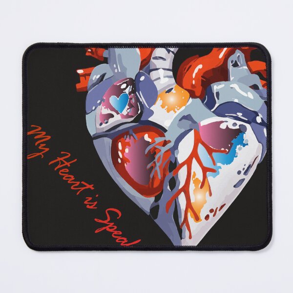 Item preview, My heart is Speaking designed and sold by AmazingAbha.