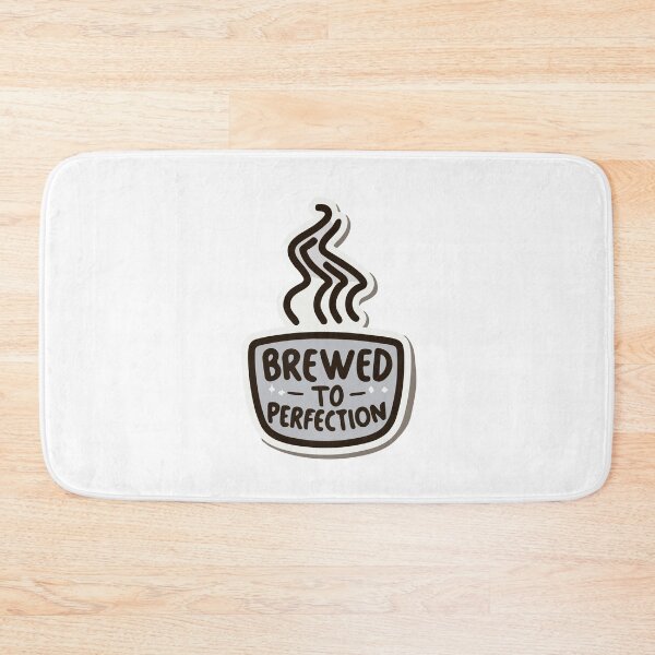 Item preview, Brewed to Perfection Minimalist Coffee Mug Design designed and sold by NiftyWrx.