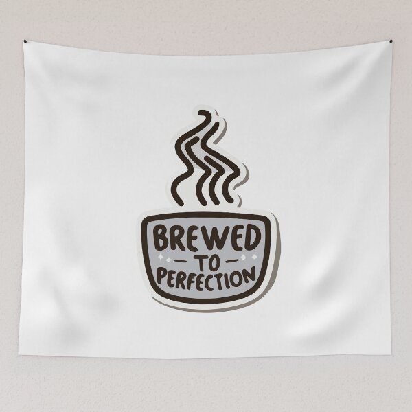 Item preview, Brewed to Perfection Minimalist Coffee Mug Design designed and sold by NiftyWrx.