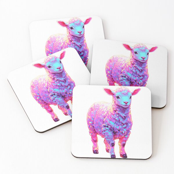 Item preview, Pink lamb designed and sold by LevCreates.
