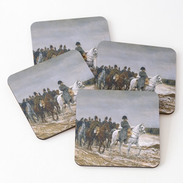 Item preview, Napoleonic Wars - Napoleon and his army are returning from Soissons after the battle of Laon - 1814 designed and sold by TheHappyK.