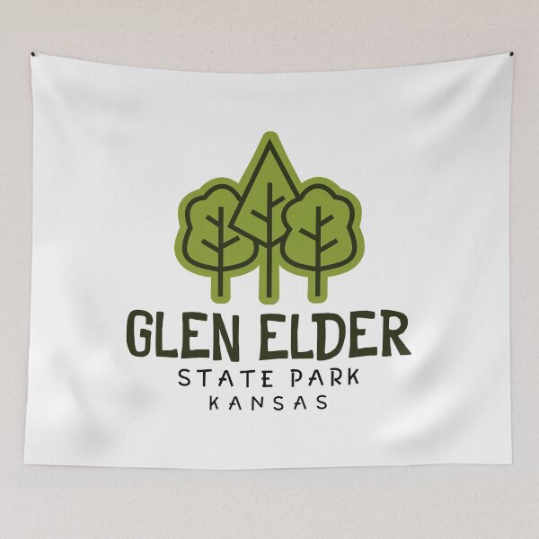 Item preview, Glen Elder State Park Kansas Trees designed and sold by bivenart.