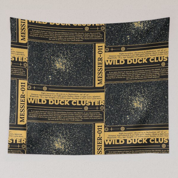 Item preview, Messier 011 Wild duck cluster designed and sold by LeoLabs.