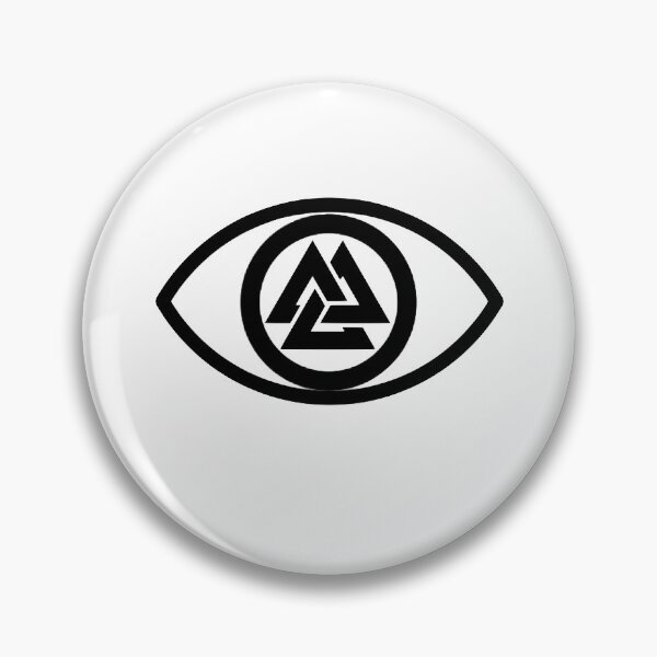 Item preview, valknut eye designed and sold by capitalismsucks.