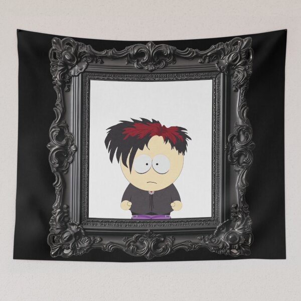 Item preview, Goth Kid Pete Thelman Wooden Frame  designed and sold by DesertShowroom.