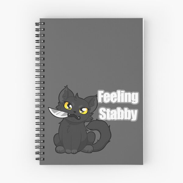 Item preview, Feeling stabby kitty designed and sold by Maythedragonlord .