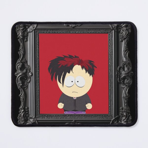 Item preview, Goth Kid Pete Thelman Red Wooden Frame designed and sold by DesertShowroom.