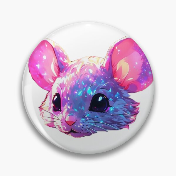 Item preview, Pink mouse face  designed and sold by LevCreates.