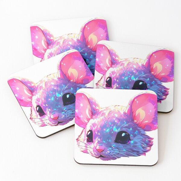 Item preview, Pink mouse face  designed and sold by LevCreates.