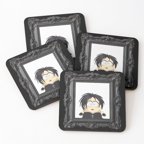 Item preview, Goth Kid Henrietta Biggle Wooden Frame  designed and sold by DesertShowroom.