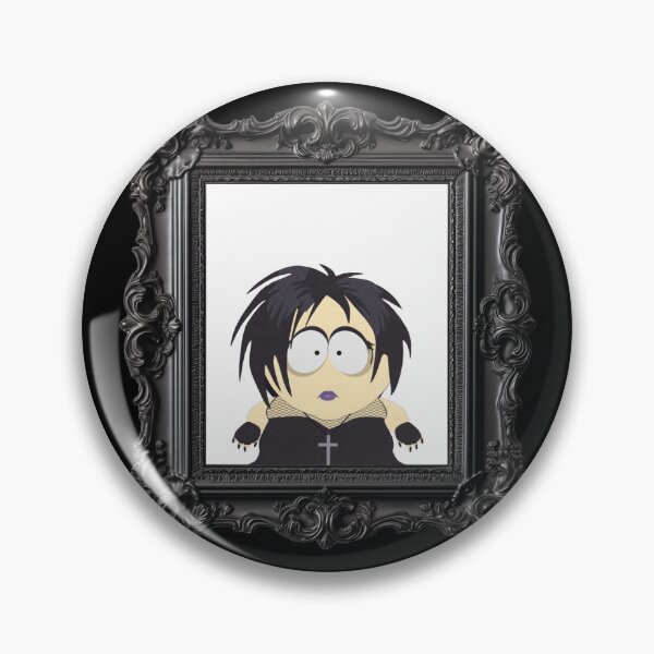 Item preview, Goth Kid Henrietta Biggle Wooden Frame  designed and sold by DesertShowroom.