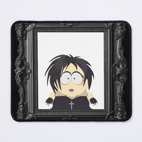 Item preview, Goth Kid Henrietta Biggle Wooden Frame  designed and sold by DesertShowroom.