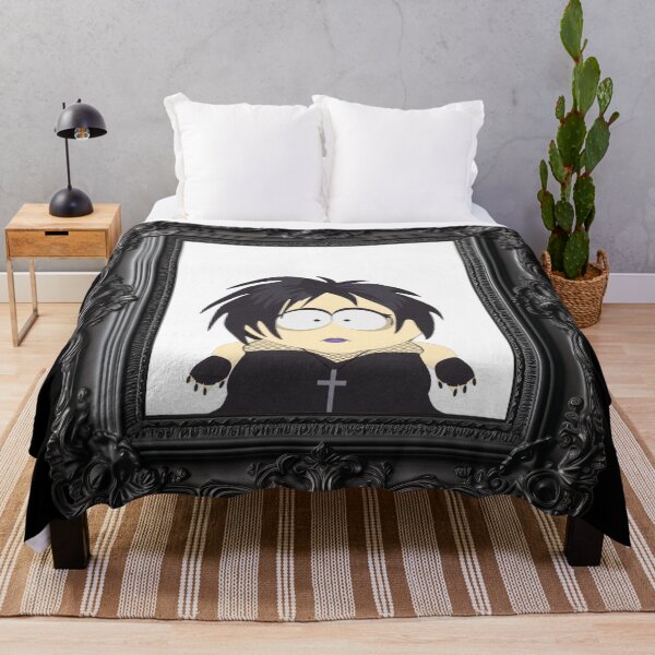 Item preview, Goth Kid Henrietta Biggle Wooden Frame  designed and sold by DesertShowroom.