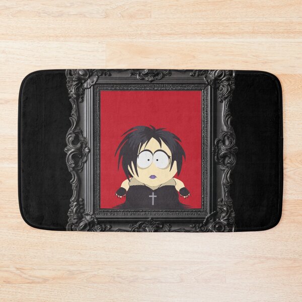 Item preview, Goth Kid Henrietta Biggle Red Wooden Frame  designed and sold by DesertShowroom.