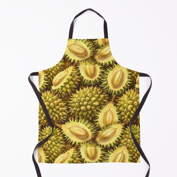 Item preview, Spiky Durian Fruit Pattern designed and sold by CoolCrazyQuirky.