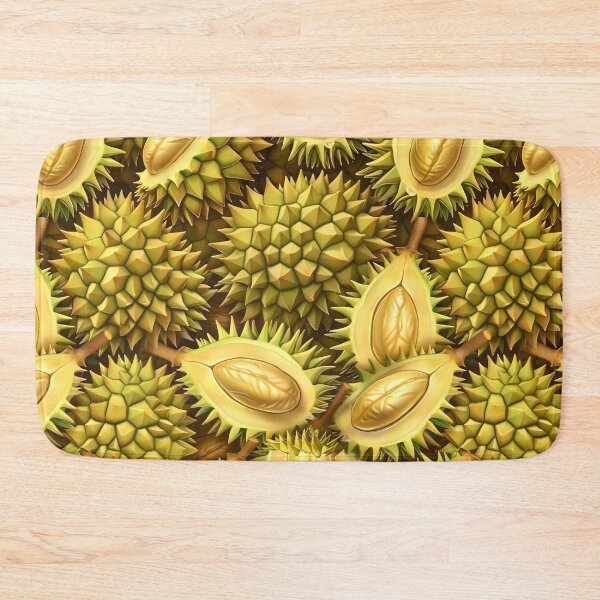 Item preview, Spiky Durian Fruit Pattern designed and sold by CoolCrazyQuirky.