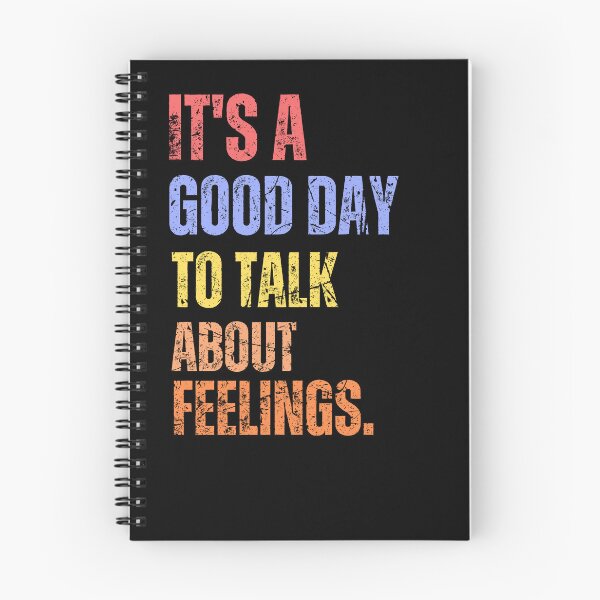 Item preview, It's A Good Day to Talk About Feelings Retro Mental Health  designed and sold by JustMeStore.