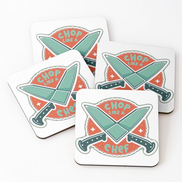 Item preview, Chop Like a Chef - Culinary Kitchen Knives Design designed and sold by NiftyWrx.