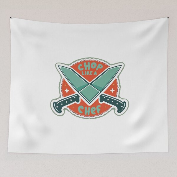 Item preview, Chop Like a Chef - Culinary Kitchen Knives Design designed and sold by NiftyWrx.