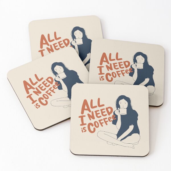 Item preview, All I Need Is Coffee designed and sold by ramblingkopi.