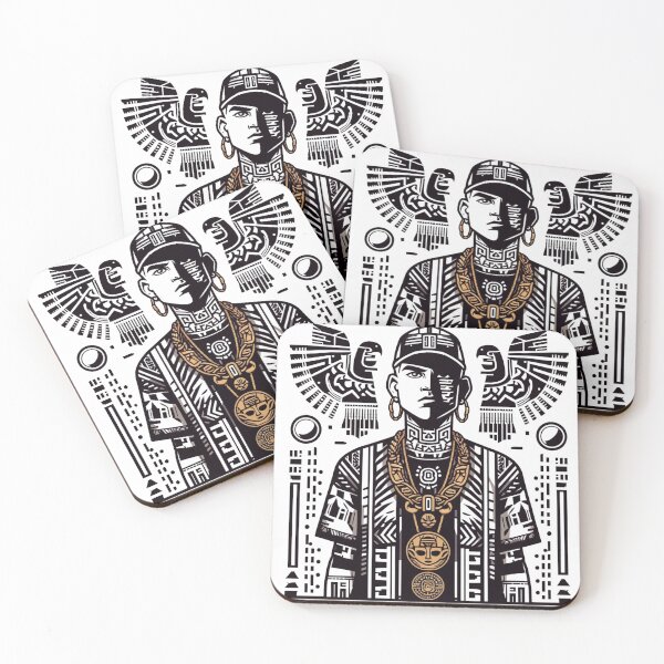 Item preview, Aztec Legacy - Mexican Mesoamerican Pride Urban Streetwear designed and sold by JT Digital.