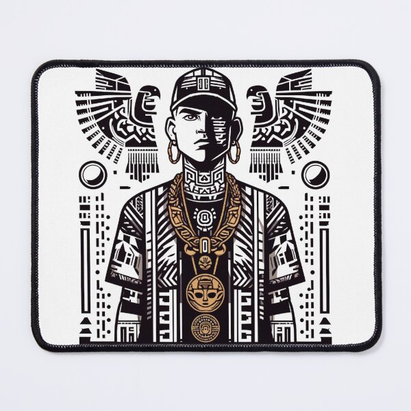 Item preview, Aztec Legacy - Mexican Mesoamerican Pride Urban Streetwear designed and sold by jtDigital + StrangeFolk.
