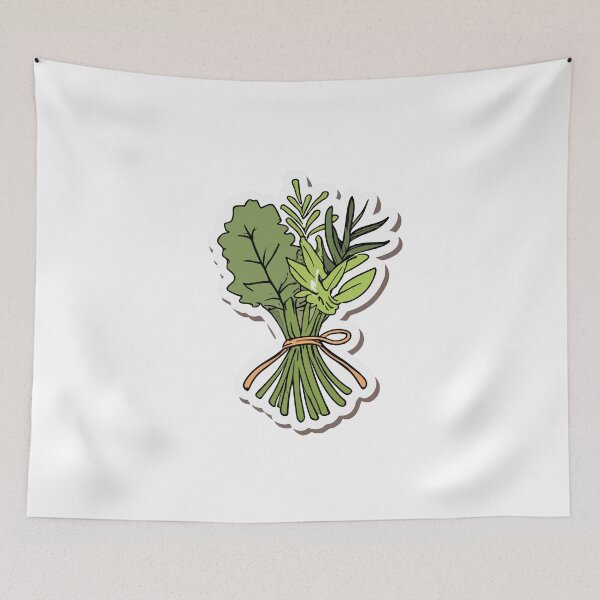 Item preview, Fresh Herb Bundle Illustration designed and sold by NiftyWrx.