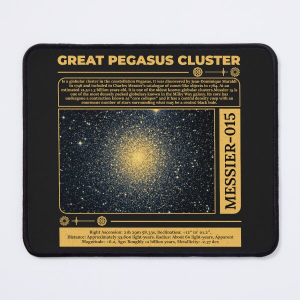 Item preview, Messier 015 Great Pegasus Cluster designed and sold by LeoLabs.