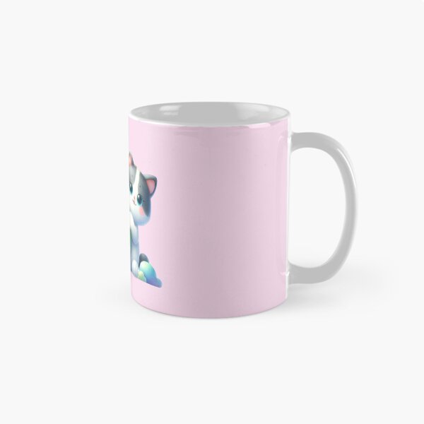 Item preview, Cute Cat Rainbow Letter S designed and sold by NettiesWallArt.