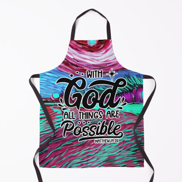 Item preview, Bible Verses About Healing - Matthew 19:26 - abstract Purple Beach Waves Scene designed and sold by SpartanDStore.