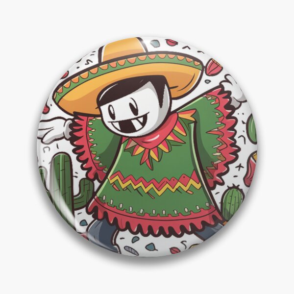 Item preview, Cinco De Mayo Mexican Guitar Cactus Let's Fiesta designed and sold by ScaloArt.